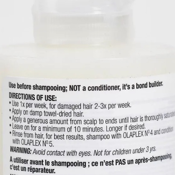 Nº.3 HAIR PERFECTOR (3 x 100ml) - Picture 2 of 4